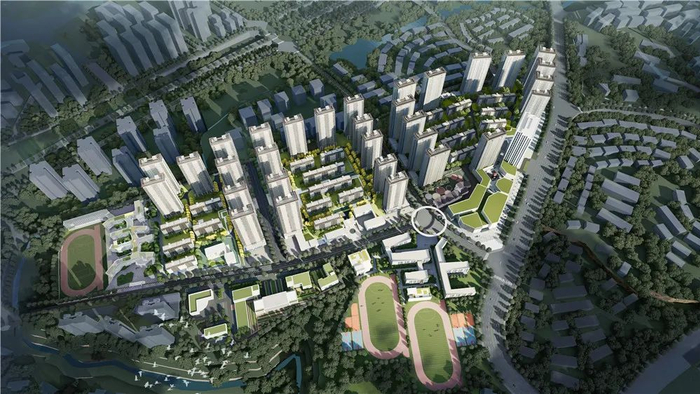 青龙山项目规划效果图