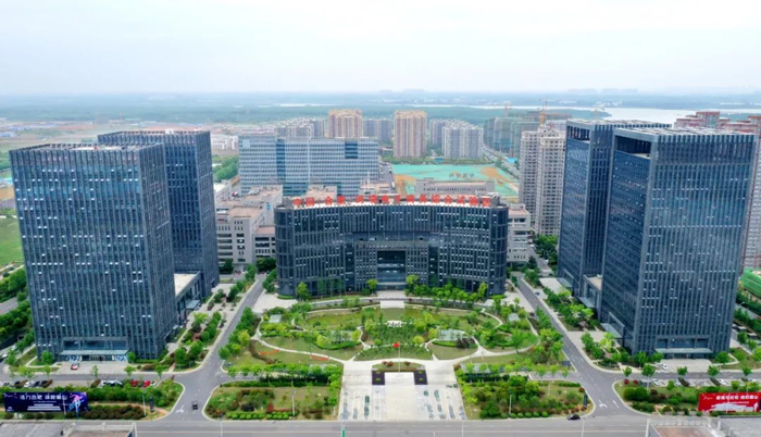 中国（合肥）跨境电子商务综合试验区。郭如琦 摄