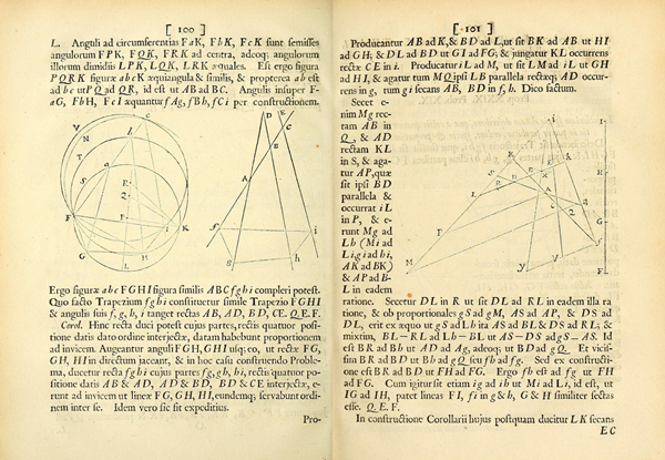 《自然哲学的数学原理》中含有诸多图表