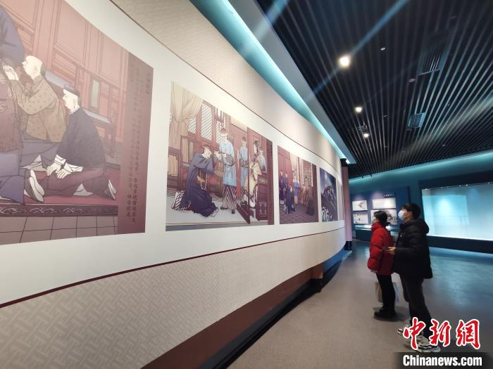 刘铭传纪念馆一隅。　张强 摄