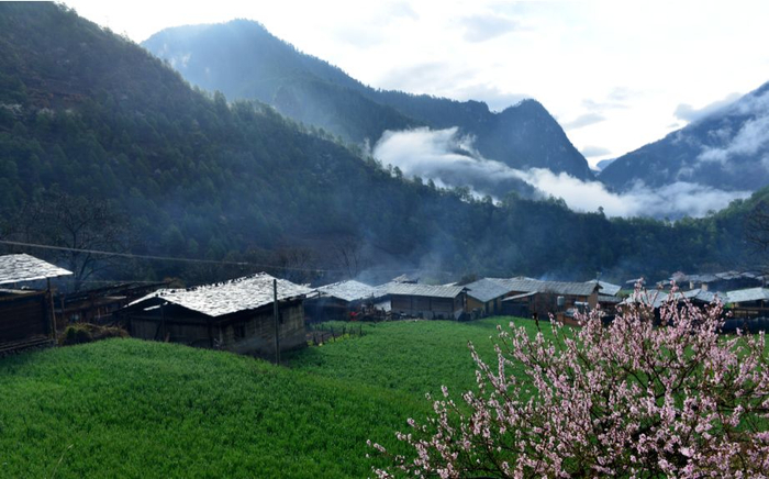 资料图：怒江秋那桶村 罗金合摄