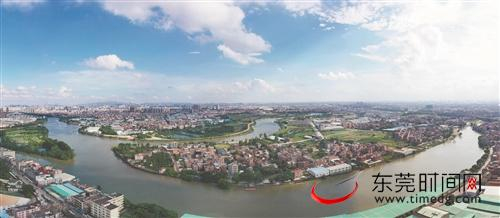 ■第一批首个连片示范区万江片区通过验收，成为新的网红打卡地。图为万江街道滘联社区