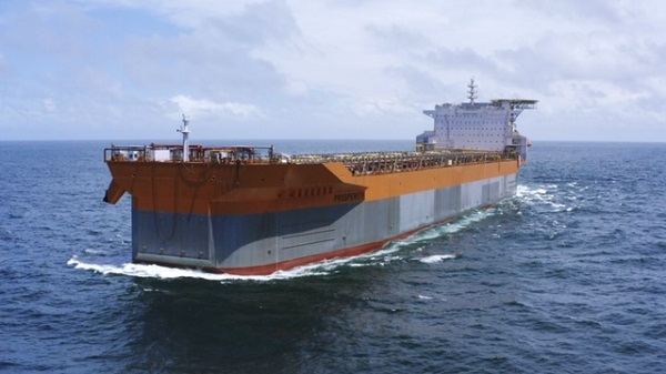 图说：全球首艘具有自航能力的230万桶通用型FPSO