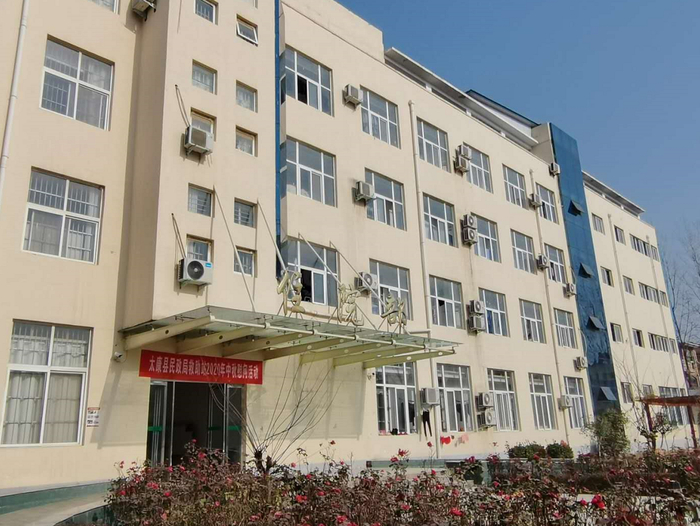 △太康县精神病院住院部，嫌疑人张某委仍在里面接受强制医疗