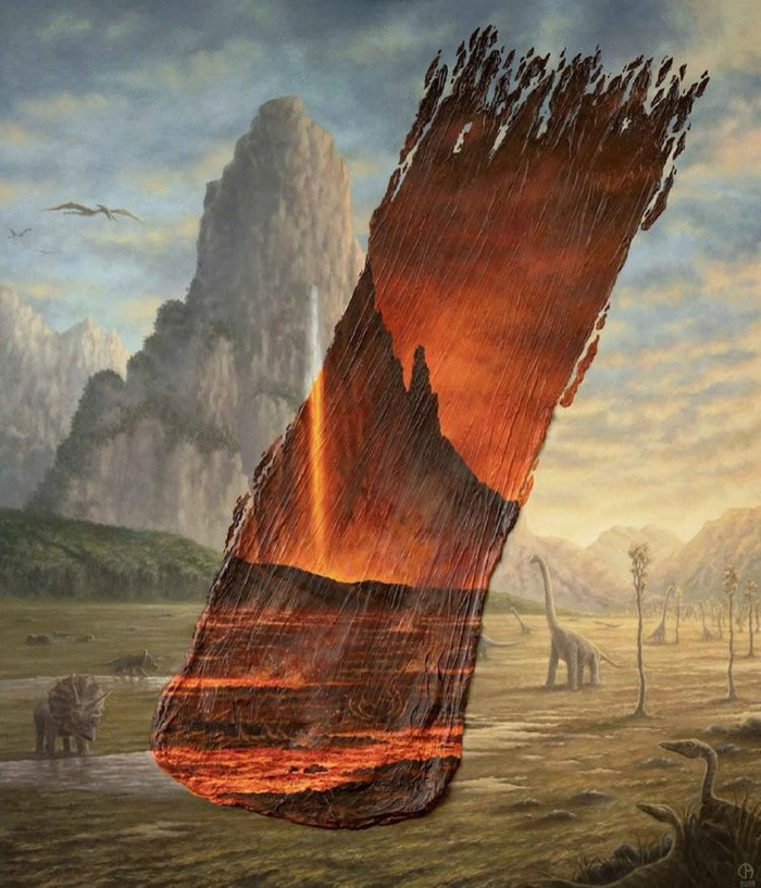 【视觉】油画里的反差世界