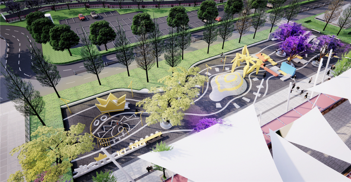 儿童娱乐区效果图