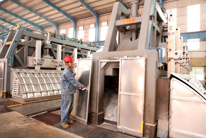 今年9月，云南绿色铝创新产业园绿色铝项目投产 雷桐苏 摄