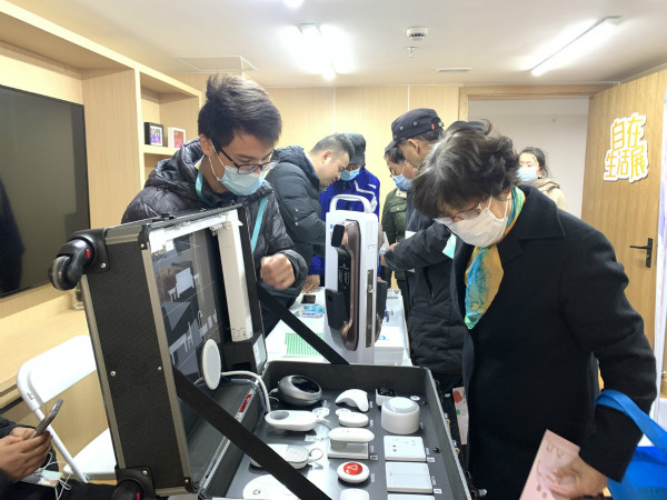 图说：“自在生活展”现场。