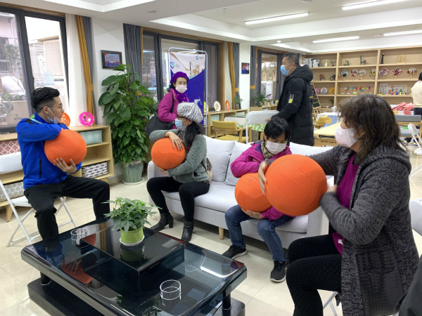 图说：“自在生活展”现场。