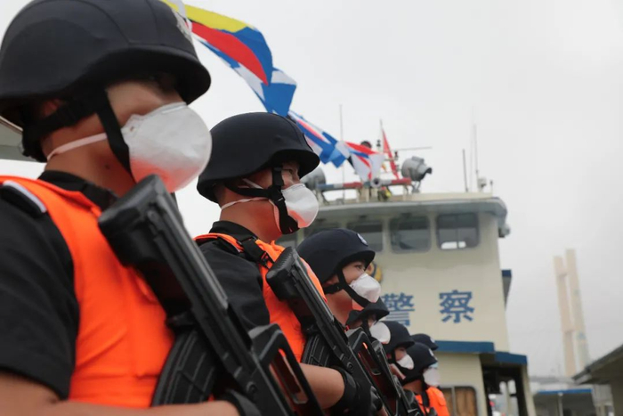 第99次中老缅泰湄公河联合巡逻执法行动。资料图