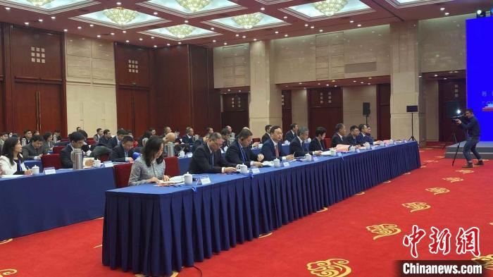 联合国大数据全球平台中国区域中心成立仪式现场。　钱晨菲 摄