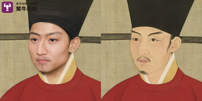 宋哲宗的人工智能还原图与画像资料