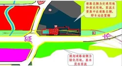 图2：车站周边控规图