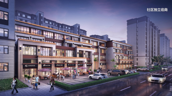 项目规划自建配套效果图|左右滑动查看更多