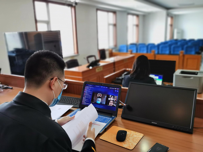 调解结案现场。朝阳法院供图
