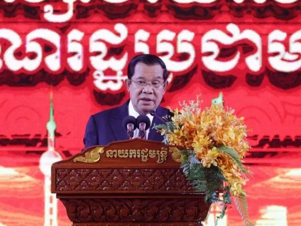 ▲资料图片：柬埔寨首相洪森（新华社）