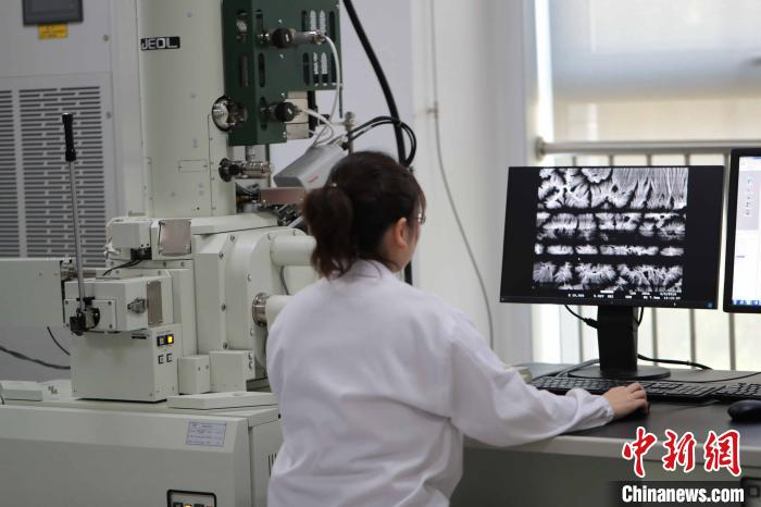 图为海检中心材料分析实验室。　马庆雯 摄