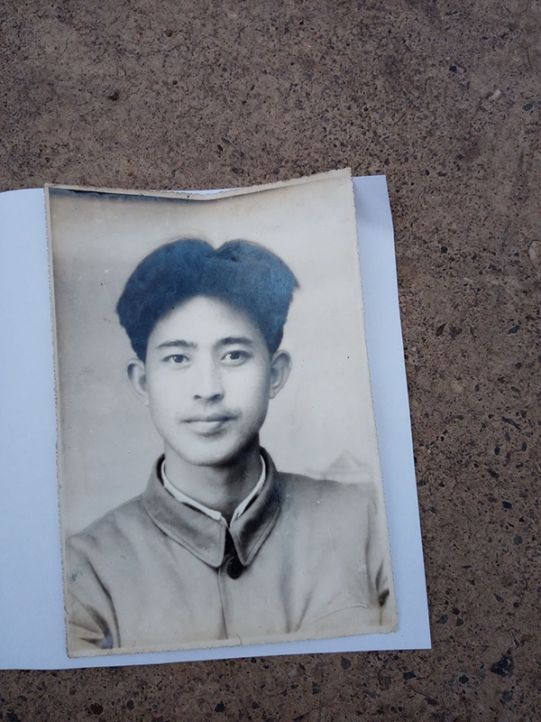 刘志发年轻时的样子 本文图均由受访者刘志发及代理律师提供