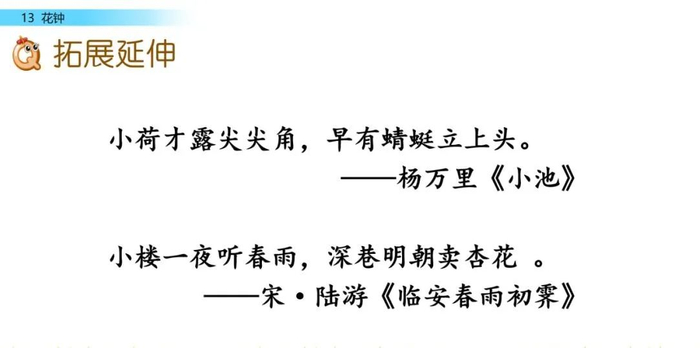 【微课堂】统编语文三年级下册第13课《花钟》图文解读+教学视频+知识点+同步练习