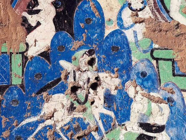 睒摩迦至孝被射   克孜尔第8窟