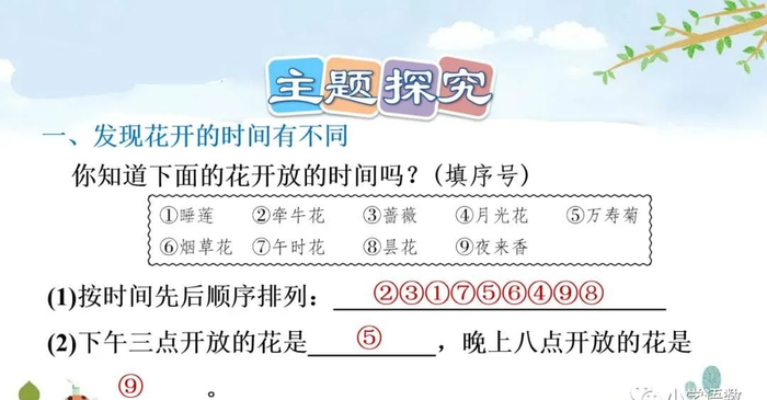 【微课堂】统编语文三年级下册第13课《花钟》图文解读+教学视频+知识点+同步练习