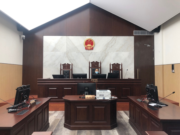 杭州市上城区人民法院开庭现场