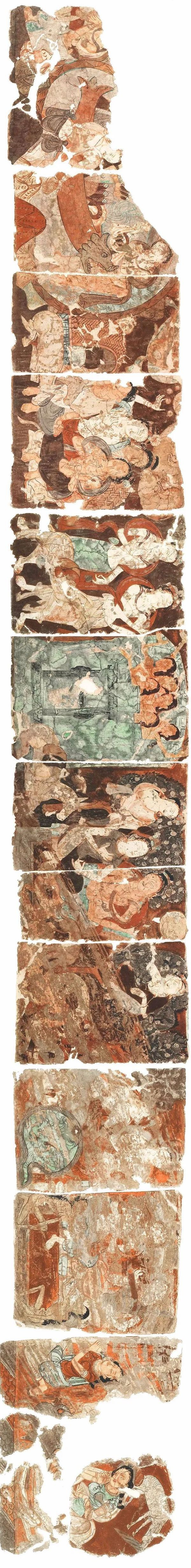 亿耳得福  克孜尔第212窟  现藏德国柏林亚洲艺术博物馆