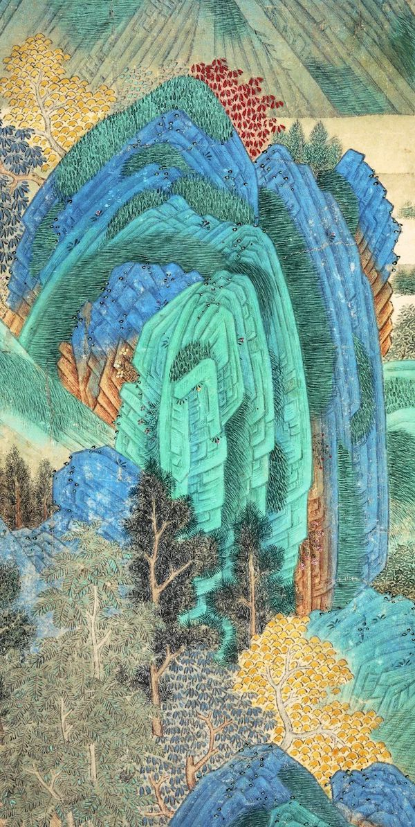 《浔阳送别图》局部