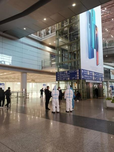 T3航站楼B出口（国际航班出口）图片来源：每经记者 冷辉 张卓青 摄