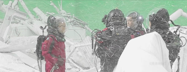 《流浪地球》的风雪