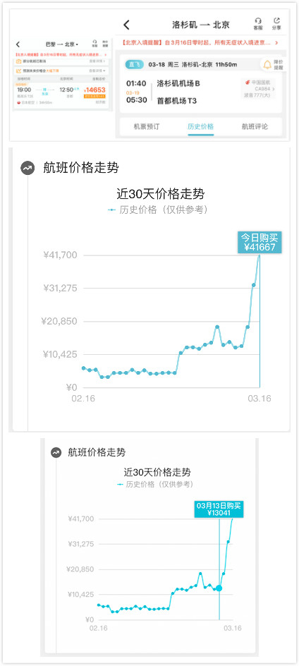 图/某在线旅游平台APP截图