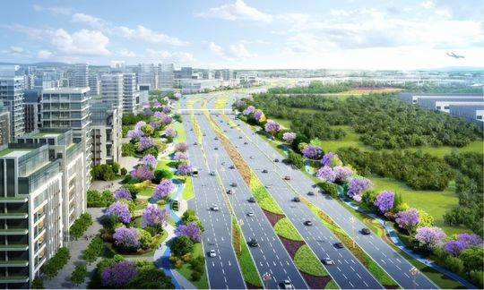 金简仁快速路效果图