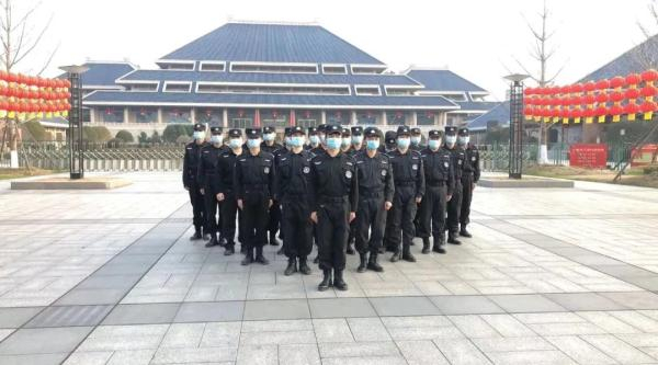 湖北省博物馆保安队“国宝卫士”全家福