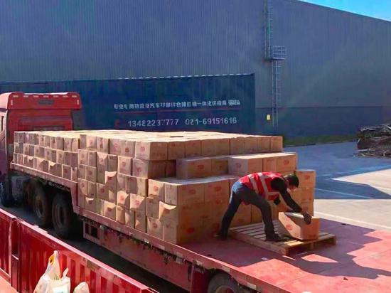 疫情期间，十月稻田的商品进入京东仓库