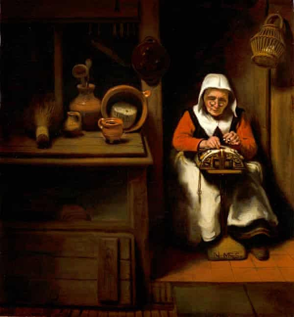 尼古拉斯·梅斯, 《The Old Lacemaker 》，约1656年。