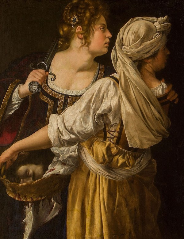 阿尔泰米西娅·真蒂莱斯基，《朱迪斯与她的女佣》，1623-1625年