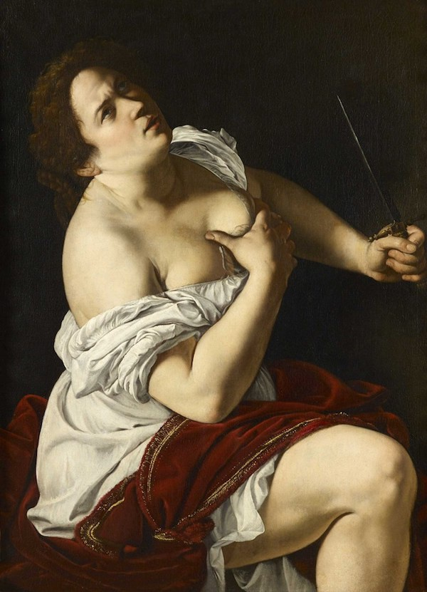 阿尔泰米西娅·真蒂莱斯基，《卢克丽霞》，1623-1625年