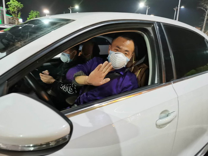  2020年3月6日，申军良赶到广州增城与儿子认亲。 澎湃新闻记者 朱远祥 图