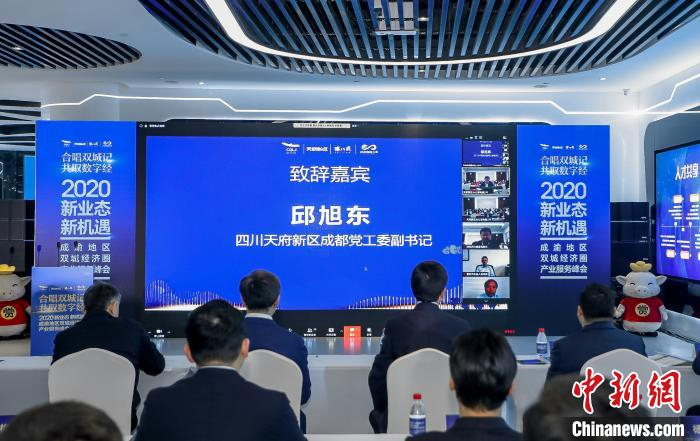     图为在线峰会现场。天府新区供图