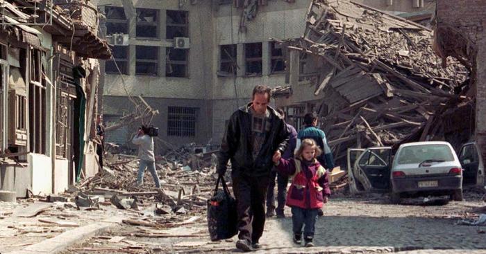 21年前，以美国为首的北约轰炸南联盟 | 图说