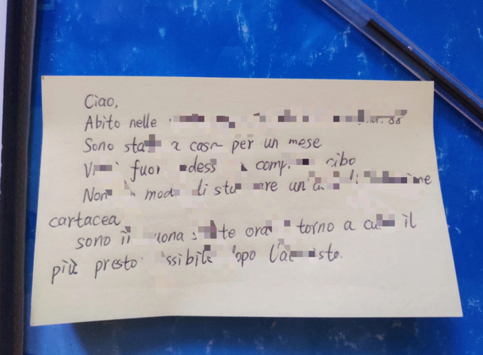 因为无法打印，被迫手写的“自我声明”