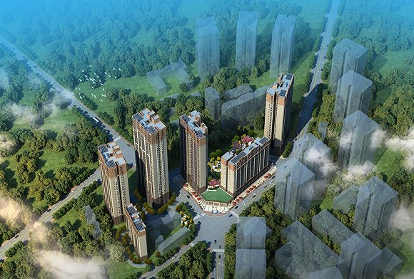 A3、A4地块效果图