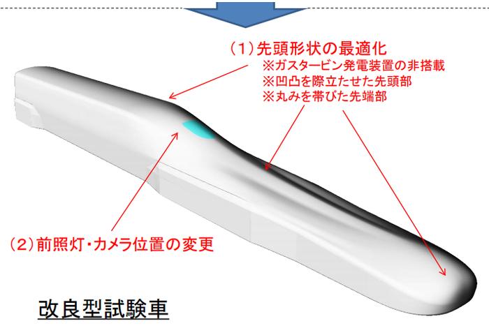 日本超导磁浮高速列车L0系改良型试验车先头车亮相