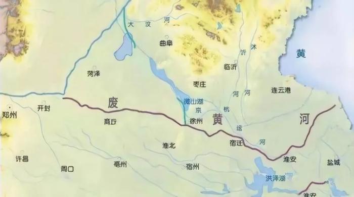 江苏为什么会有条“废黄河”？