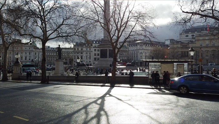 3月8日，伦敦市中心有不少游人。本文图片均为作者拍摄并供图。