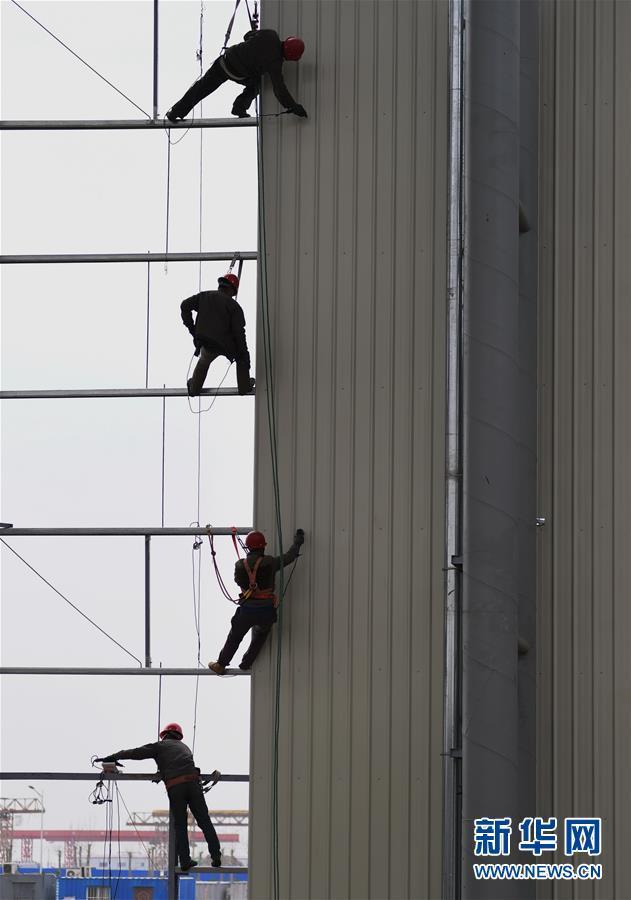 河北滦州：500万吨特钢精品冷轧项目建设正酣