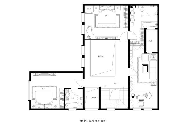 装修美图 | 西斯莱公馆 450 平米新中式风格新中式风韵 (9)张