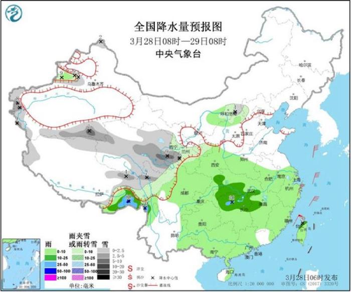 南方新一轮降水今夜上线！周末华南局地大雨，江南冷过东北