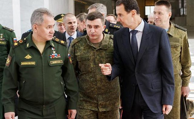 俄国防部长绍伊古飞往叙利亚执行普京的任务，助力阿萨德