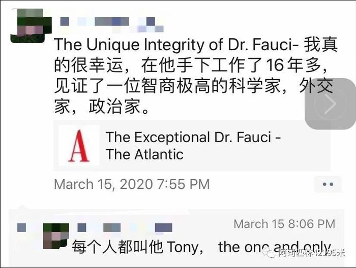 认识下“美国张文宏”：带着美国奔跑的托尼医生